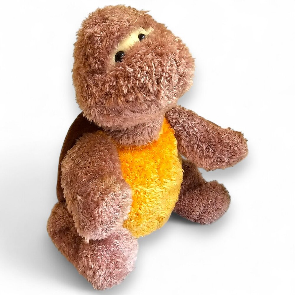 GUND Heads & Tales Turtle Plush Stuffed Animal Brown Orange w/ Tags 14"